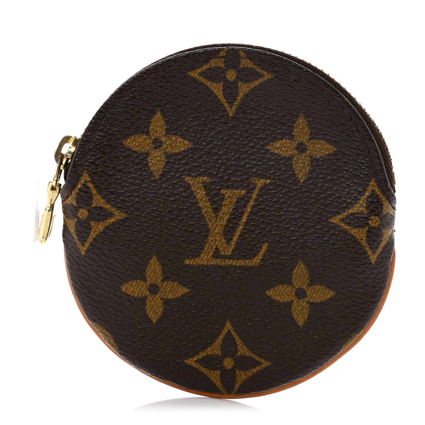 Monogram Round Coin Purse
