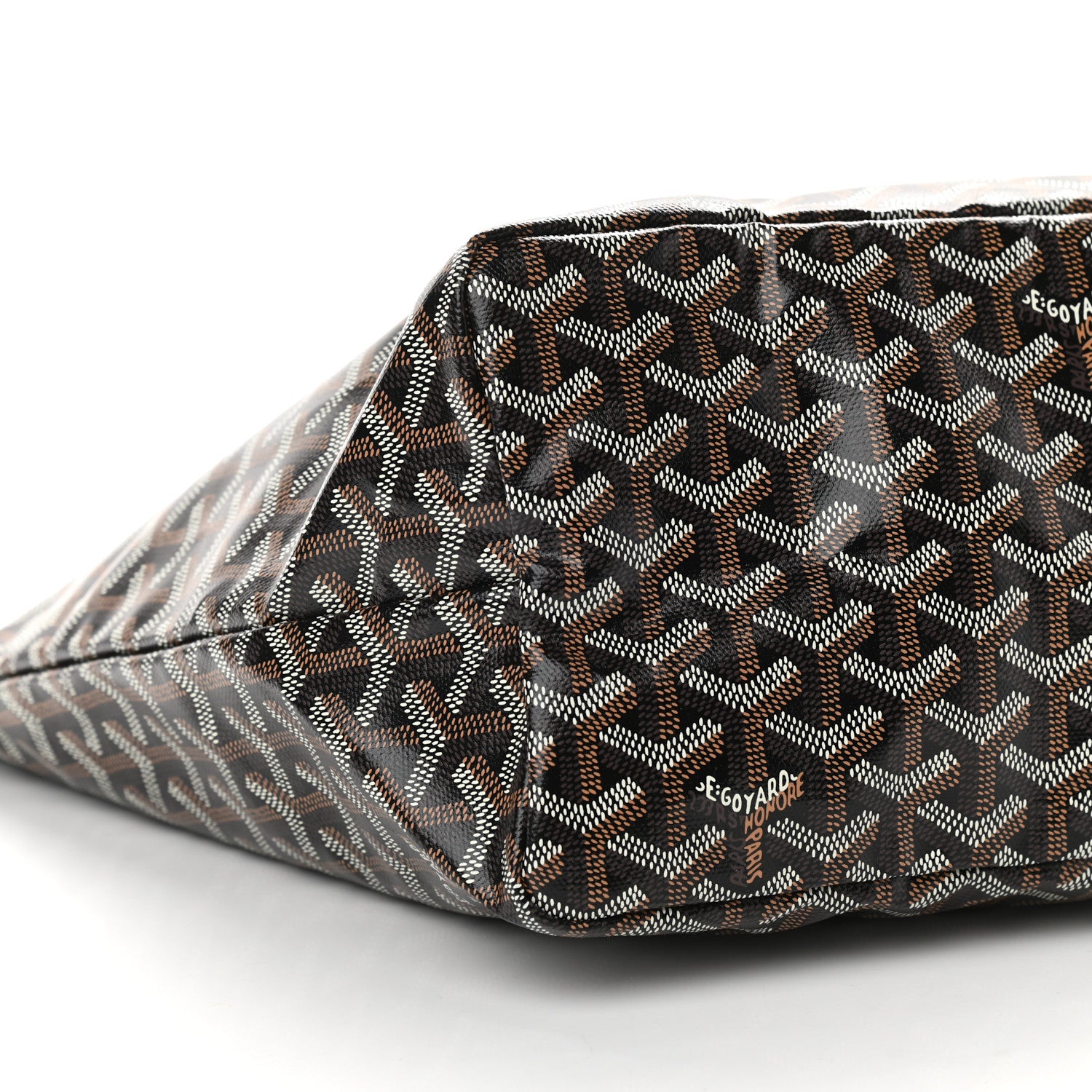 Goyard Goyardine Saint Louis PM Black Gold 9 of 10