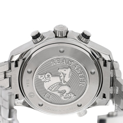 Omega Stainless Steel 44mm Seamaster Co-Axial Chronograph Automatic Watch Black 212.30.44.50.01.002 4 of 4