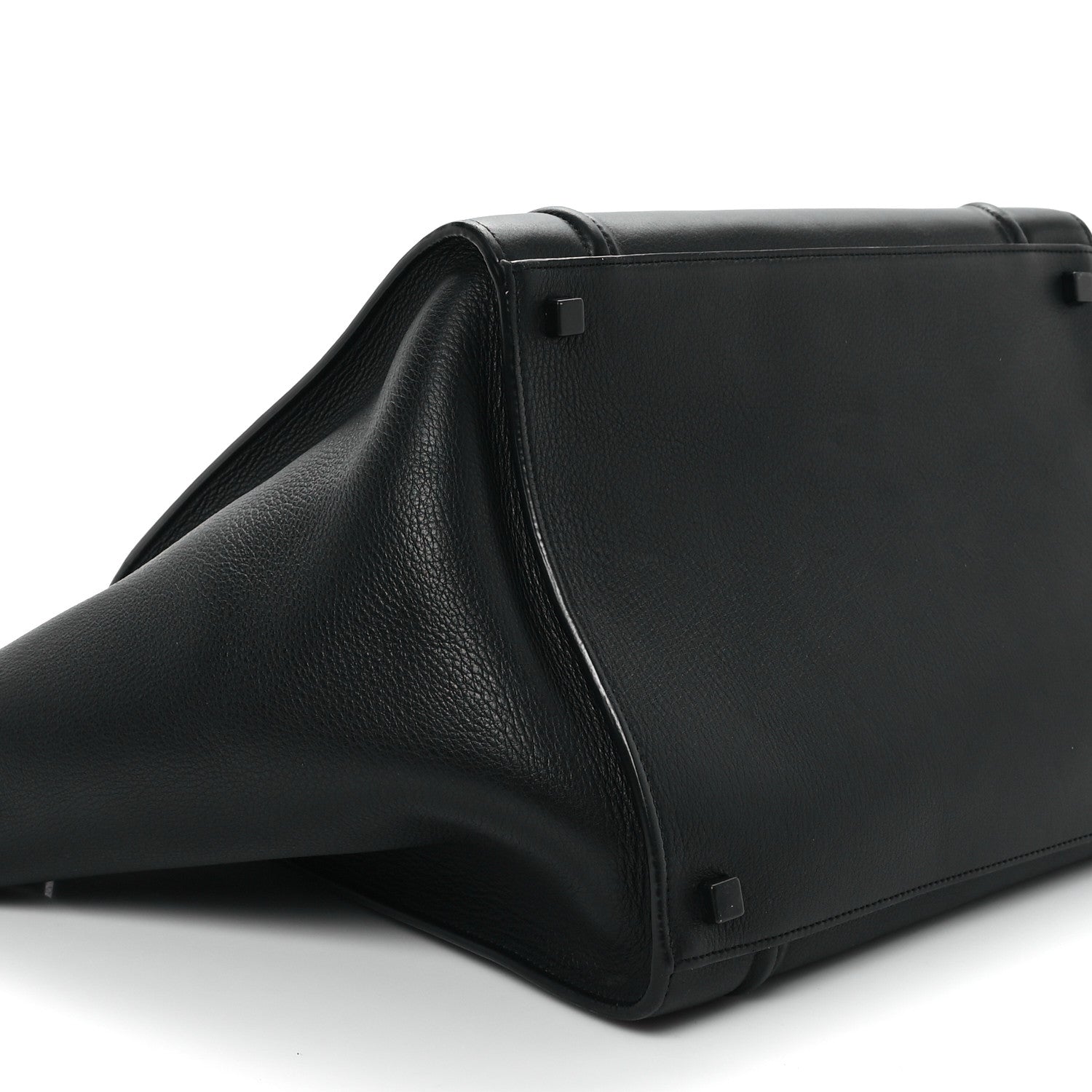 Celine Grained Calfskin Medium Phantom Luggage Black 8 of 11