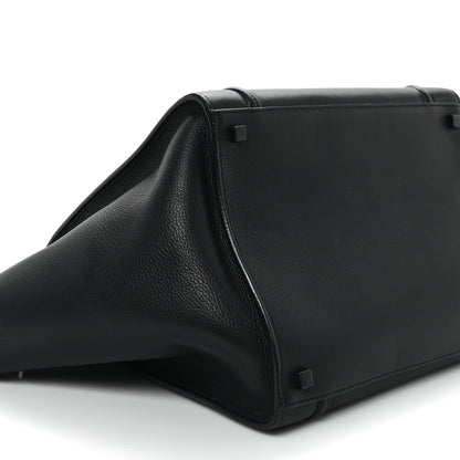 Celine Grained Calfskin Medium Phantom Luggage Black 8 of 11