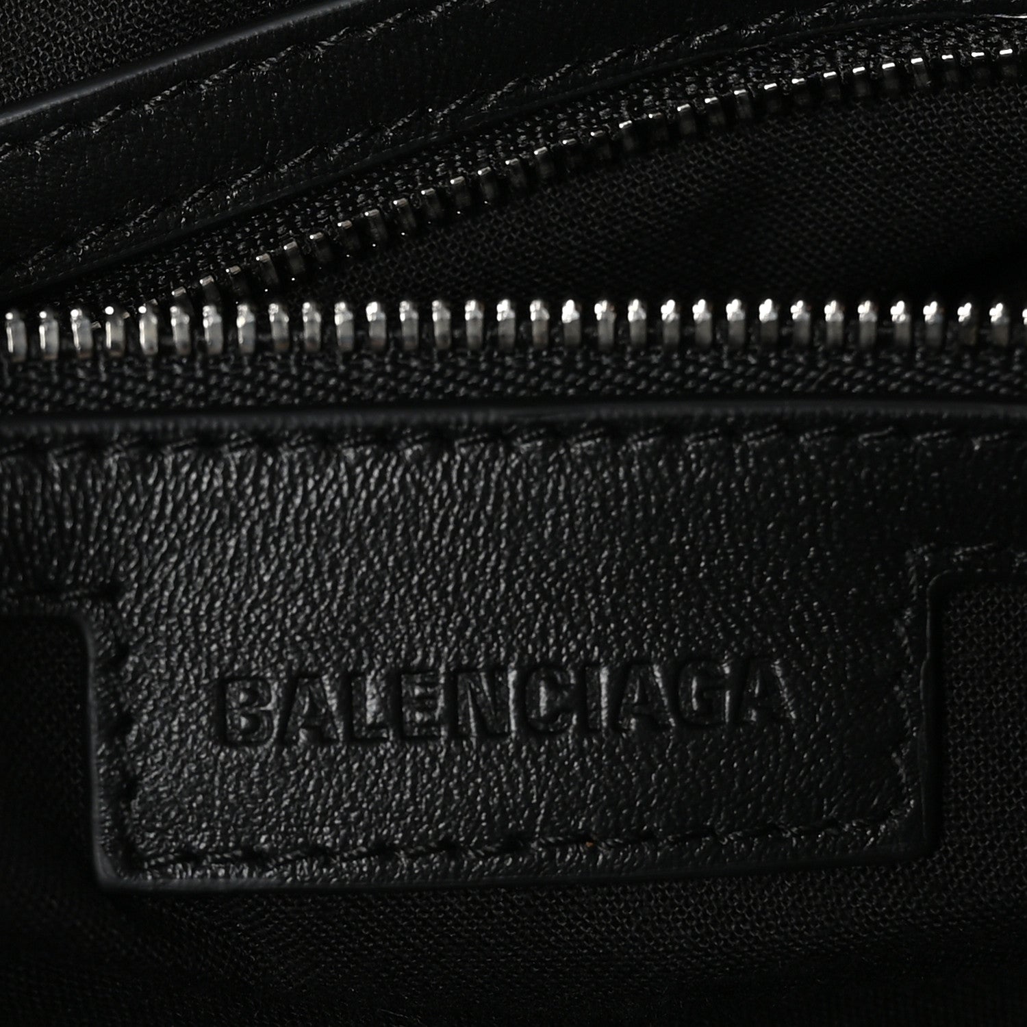 Balenciaga Agneau Arena Silver Hardware Small Le City Black 6 of 11