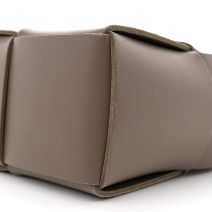 Bottega Veneta Nappa Maxi Intreccio Mini Arco Tote Taupe Grey 10 of 11