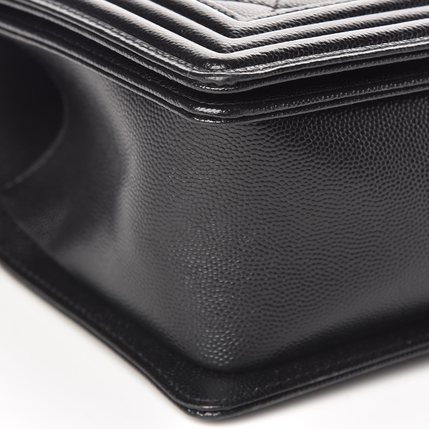 Chanel Caviar Quilted Medium Boy Flap Black 9 of 10