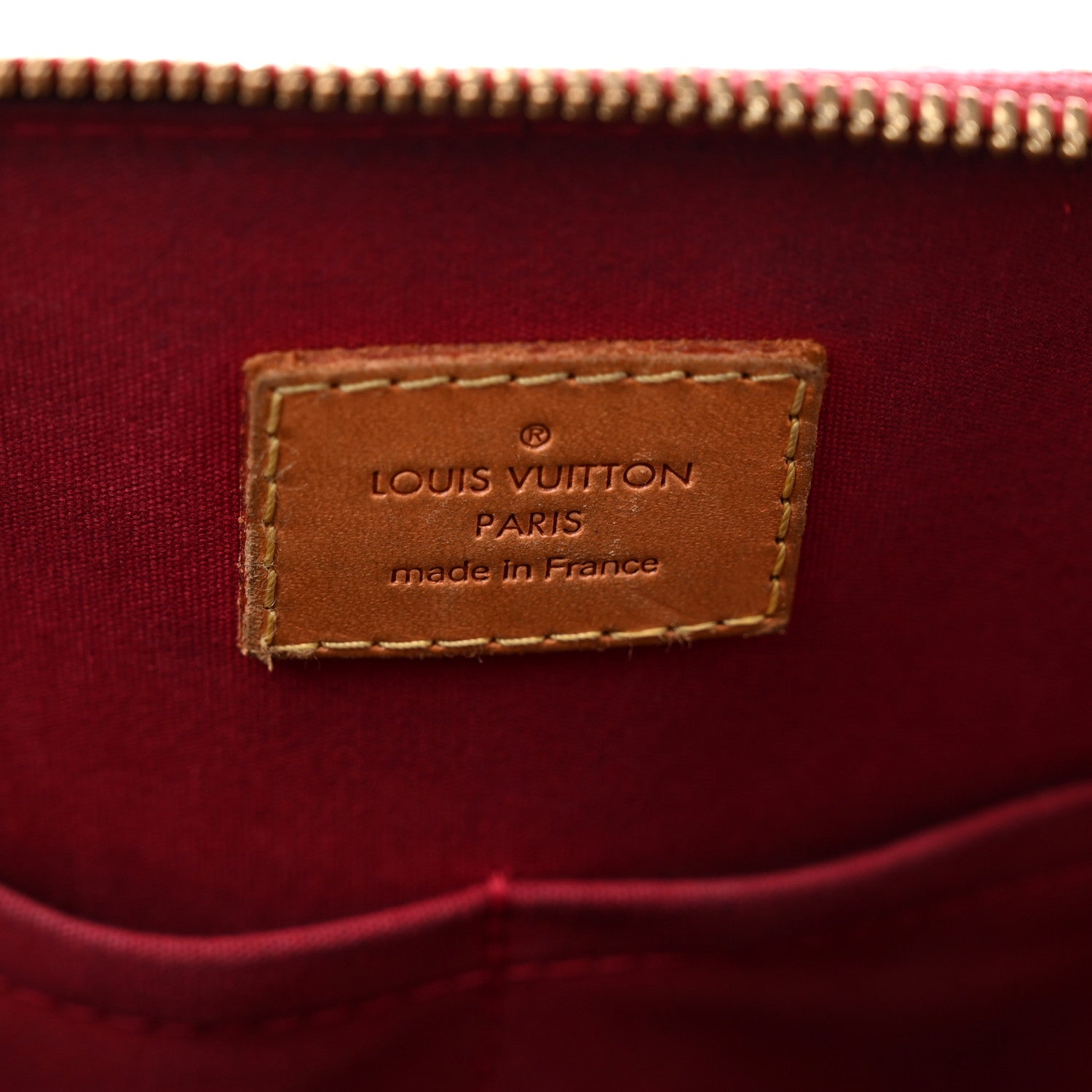 Louis Vuitton Vernis Alma PM Pomme D'Amour 5 of 10