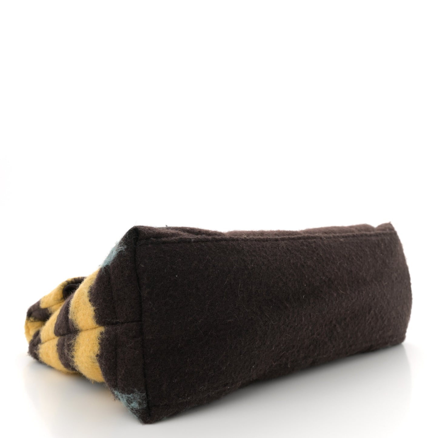 Tie Dye Wool Quilted Small Loulou Puffer Monogram Chain Satchel Yellow Pacific Blue Dark Pecan