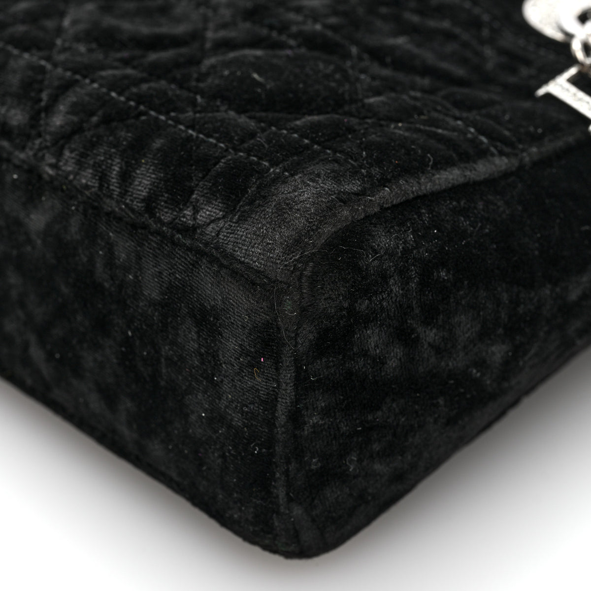 Christian Dior Velvet Crystal Mini Lady Dior Black 10 of 10