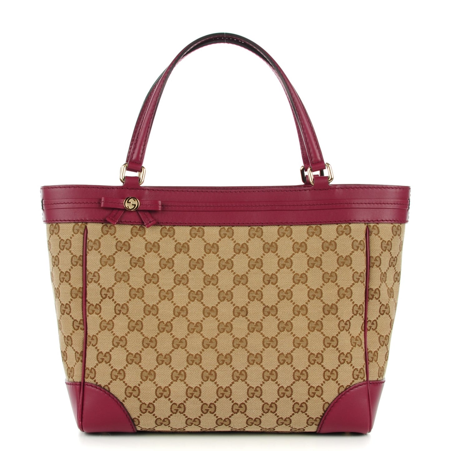 Monogram Medium Mayfair Tote Cherry