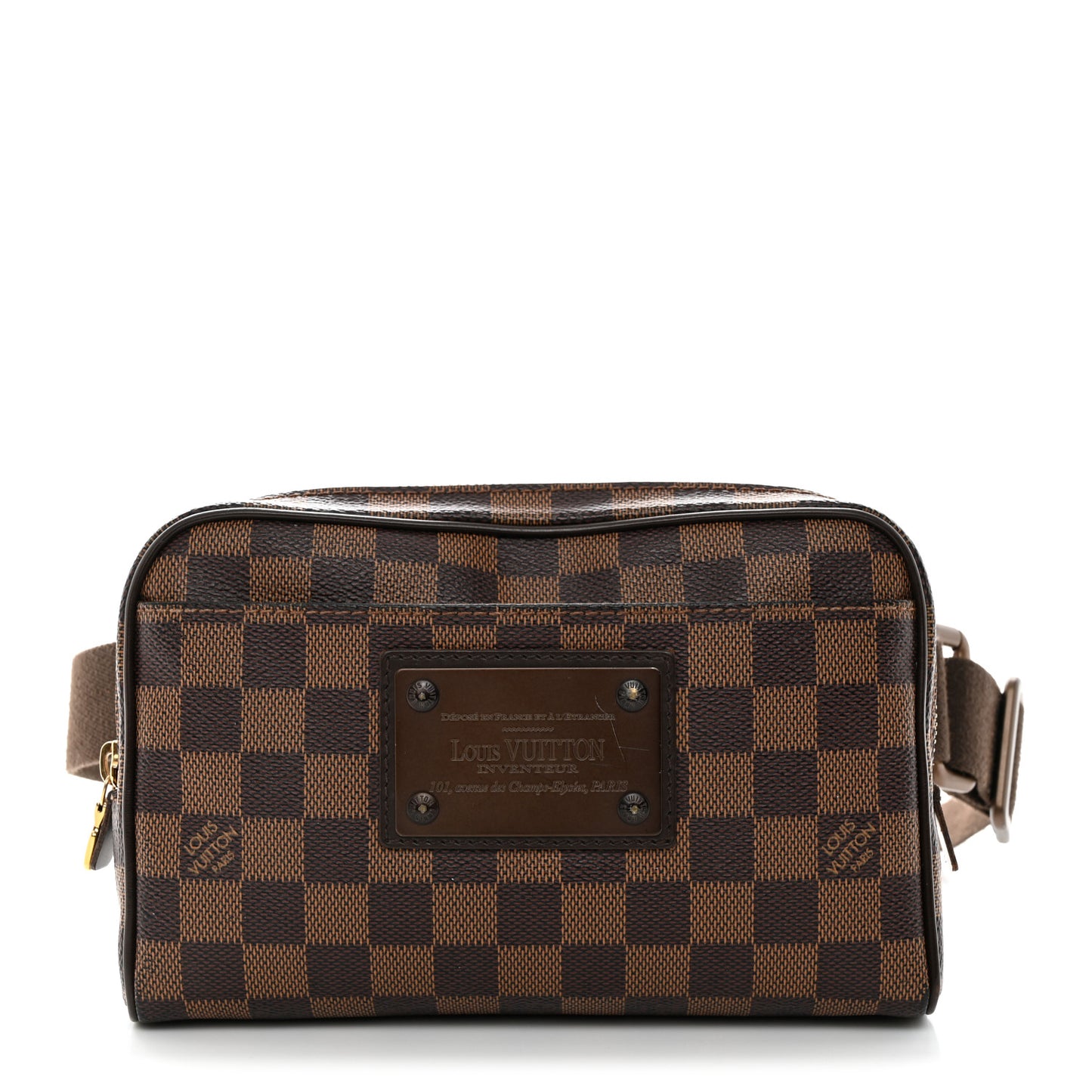 Damier Ebene Brooklyn Bum Bag