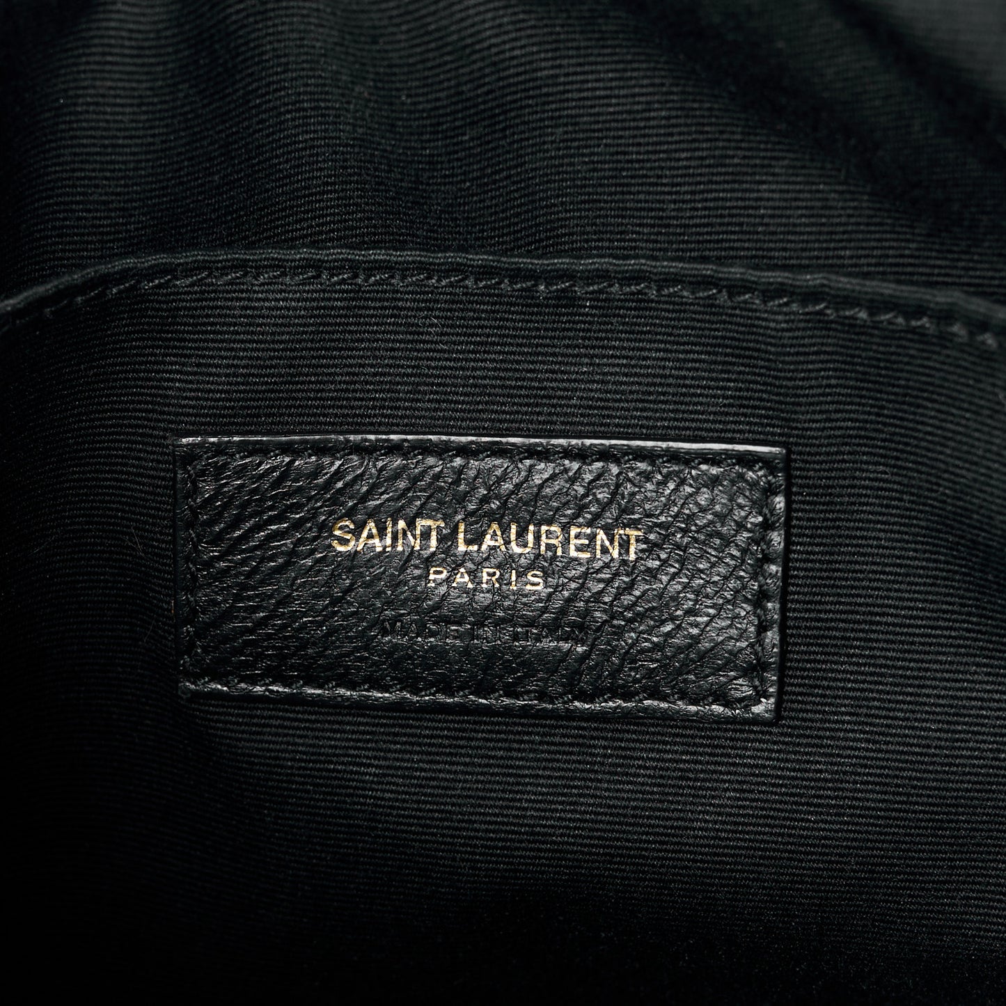 Calfskin Matelasse Monogram Lou Camera Bag Black