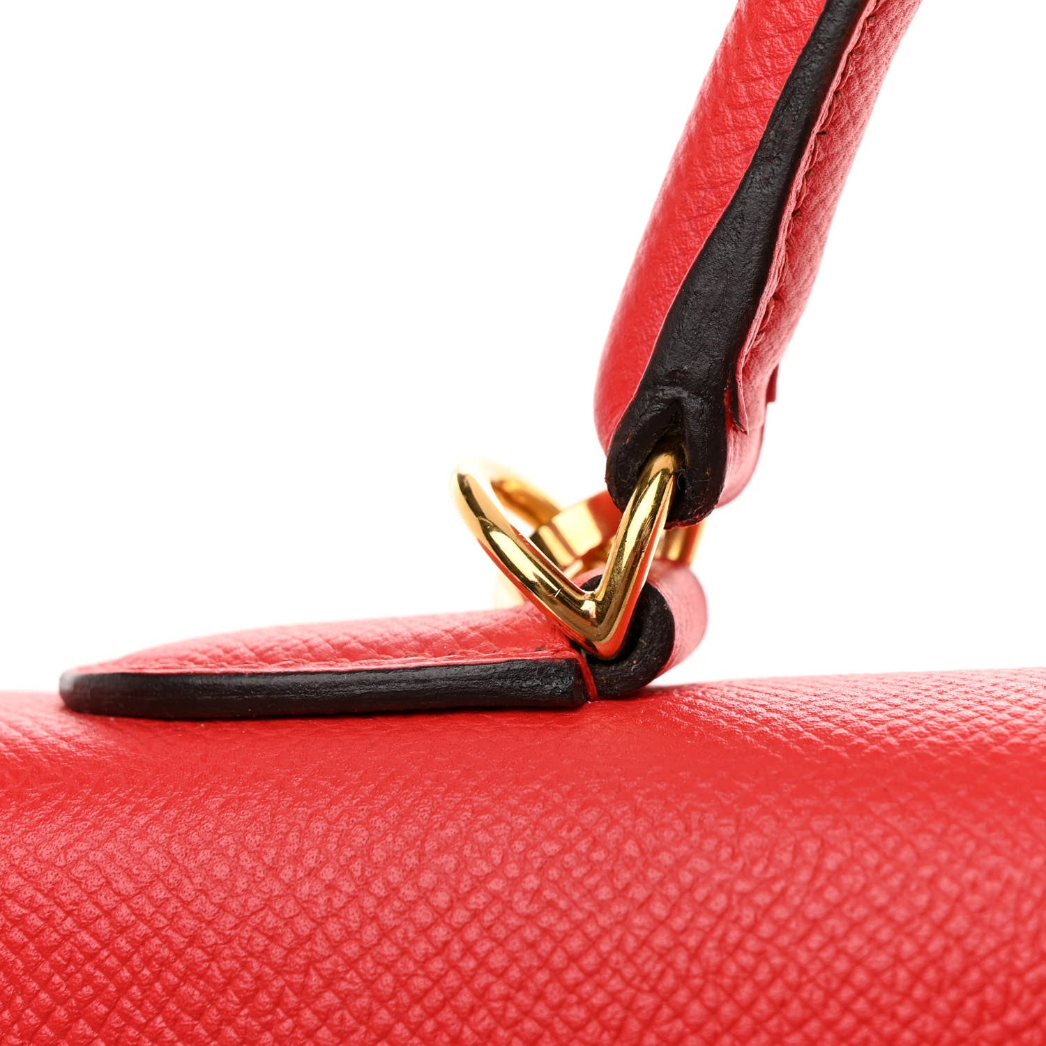 Hermes Epsom Kelly Sellier 32 Rouge Tomate 12 of 14