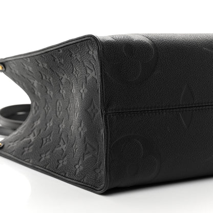 Louis Vuitton Empreinte Monogram Giant Onthego MM Black 8 of 9