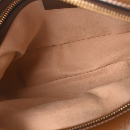 Gucci GG Supreme Monogram Small Horsebit 1955 Shoulder Bag Beige Brown Sugar 5 of 10