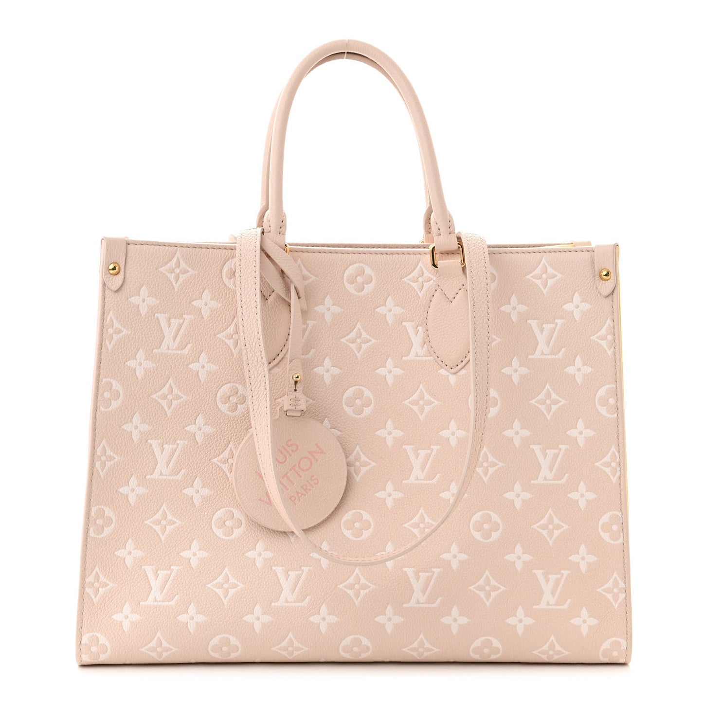 Empreinte Monogram Spring In The City Onthego MM Beige Pink Yellow