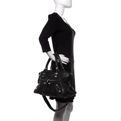 Balenciaga Agneau Giant 21 Silver Hardware Part Time Black 2 of 11