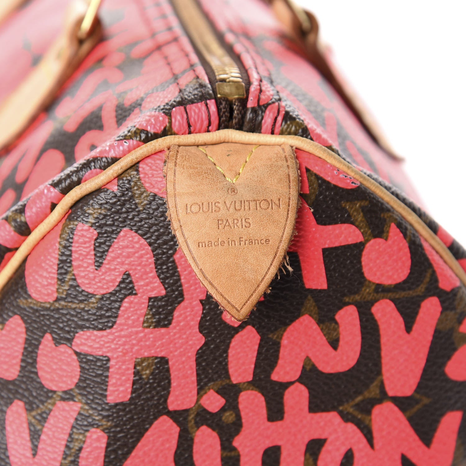 Louis Vuitton Monogram Graffiti Speedy 30 Fuchsia 12 of 12