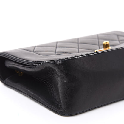 Chanel Lambskin Quilted Small Single Flap Bag Black 8 of 15