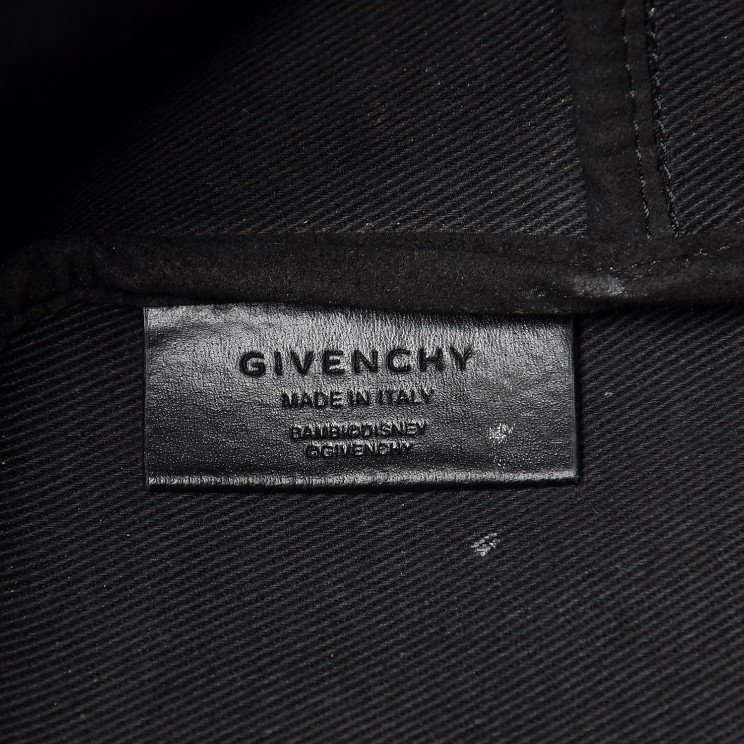 Givenchy Textured Coated Canvas Bambi Print Large Antigona Tote Black 8 of 23
