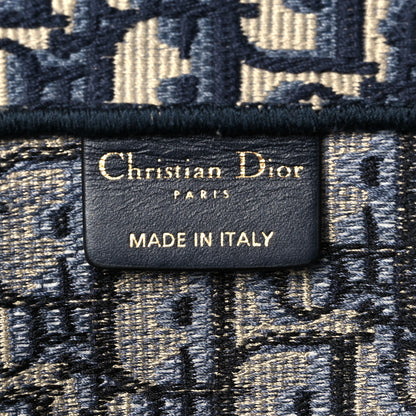 Christian Dior Oblique Large Book Tote Blue Multicolor 5 of 10