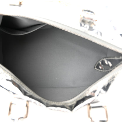 Louis Vuitton Monogram Miroir Speedy 30 Silver 5 of 12