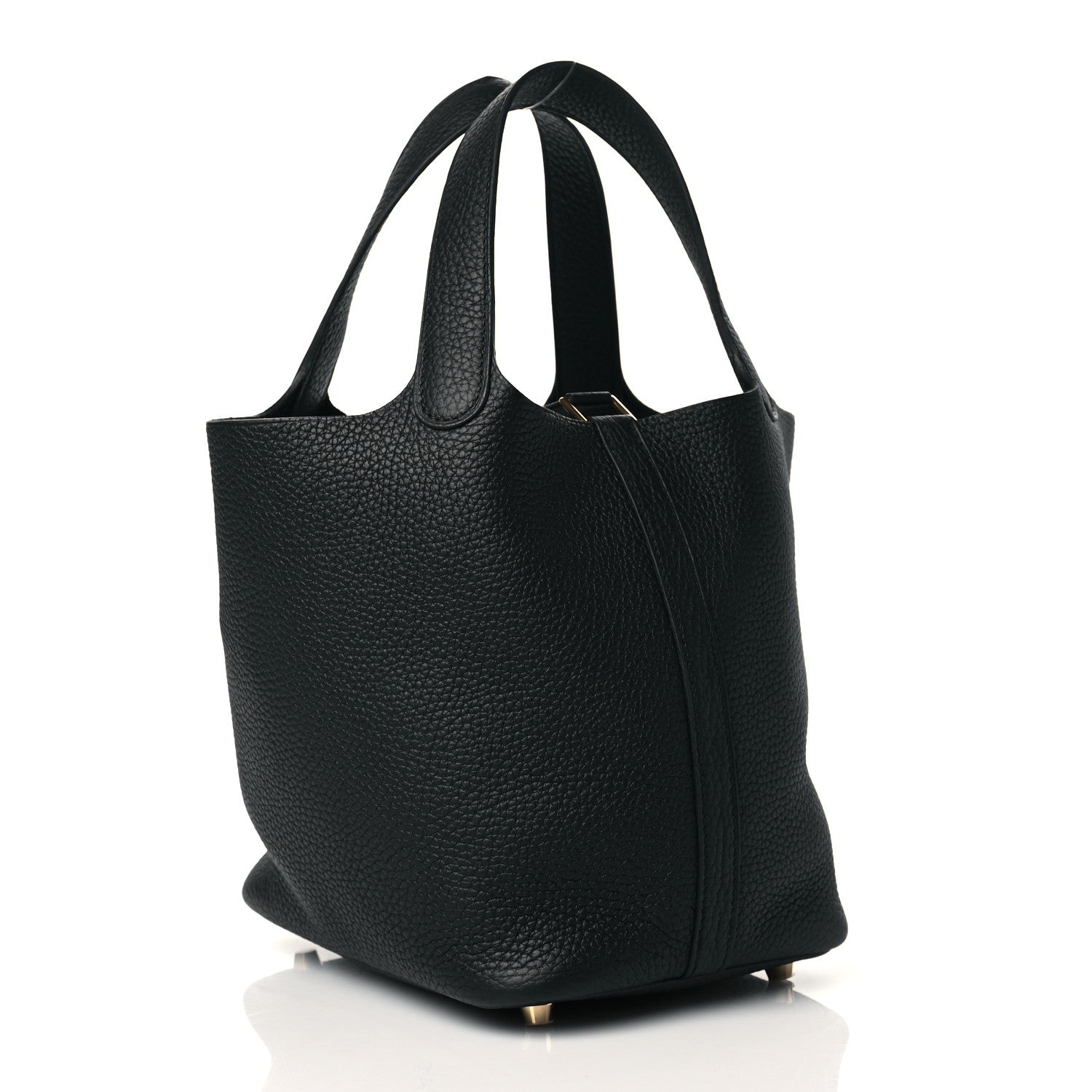 Hermes Taurillon Clemence Picotin Lock 18 PM Black 3 of 10
