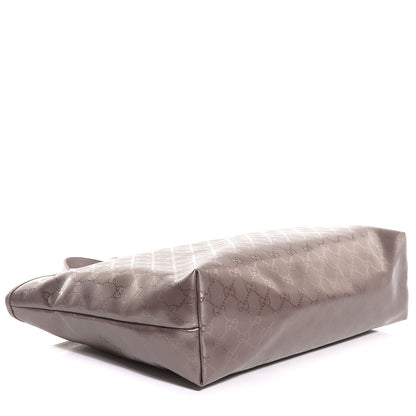 Gucci Imprime Monogram Medium Zippered Shopping Tote Mauve 4 of 7