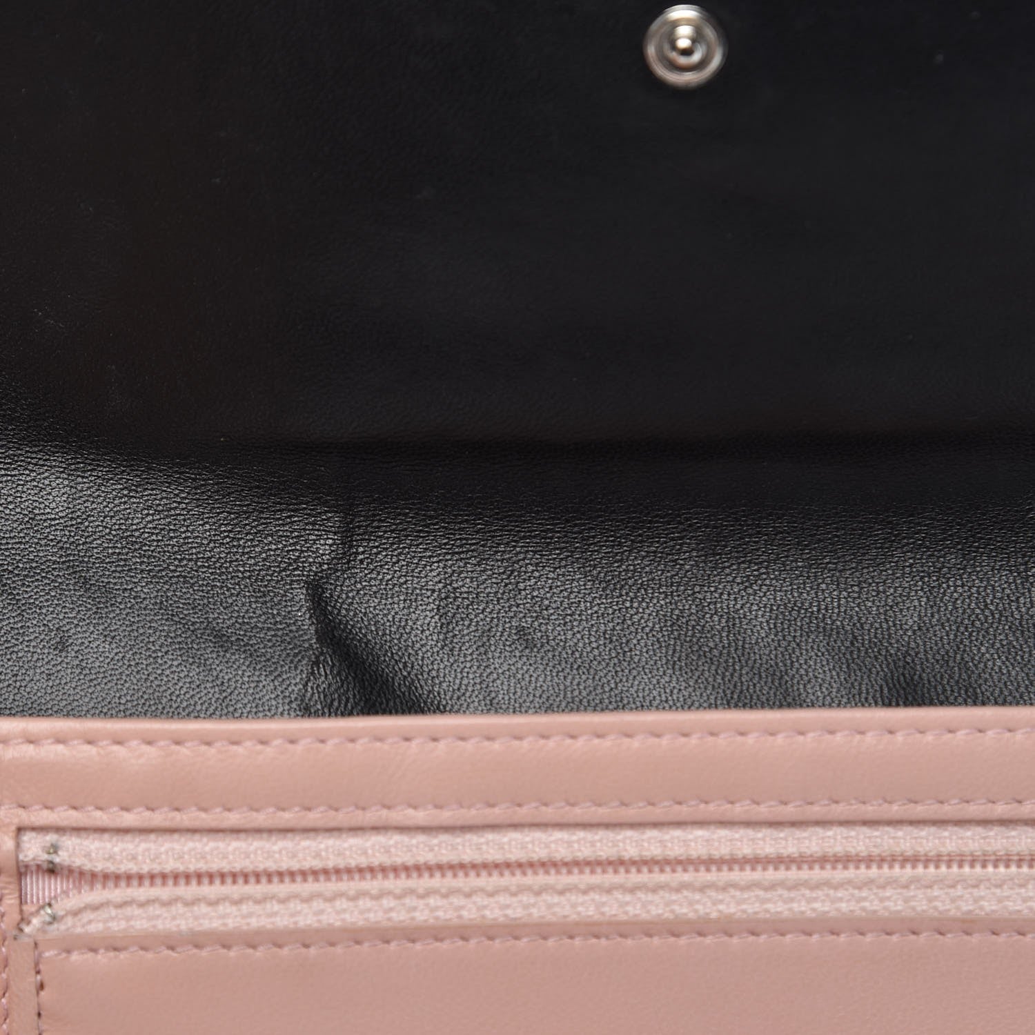 Chanel Lambskin Micro Quilted Tri-Fold Wallet Black 13 of 17