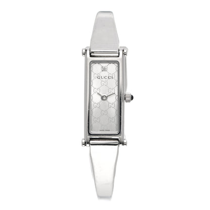 Gucci Stainless Steel Diamond 12mm 1500L Horsebit Quartz Watch 1 of 5