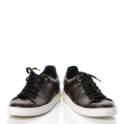 Louis Vuitton Patent Monogram Frontrow Sneakers 39 6 of 16