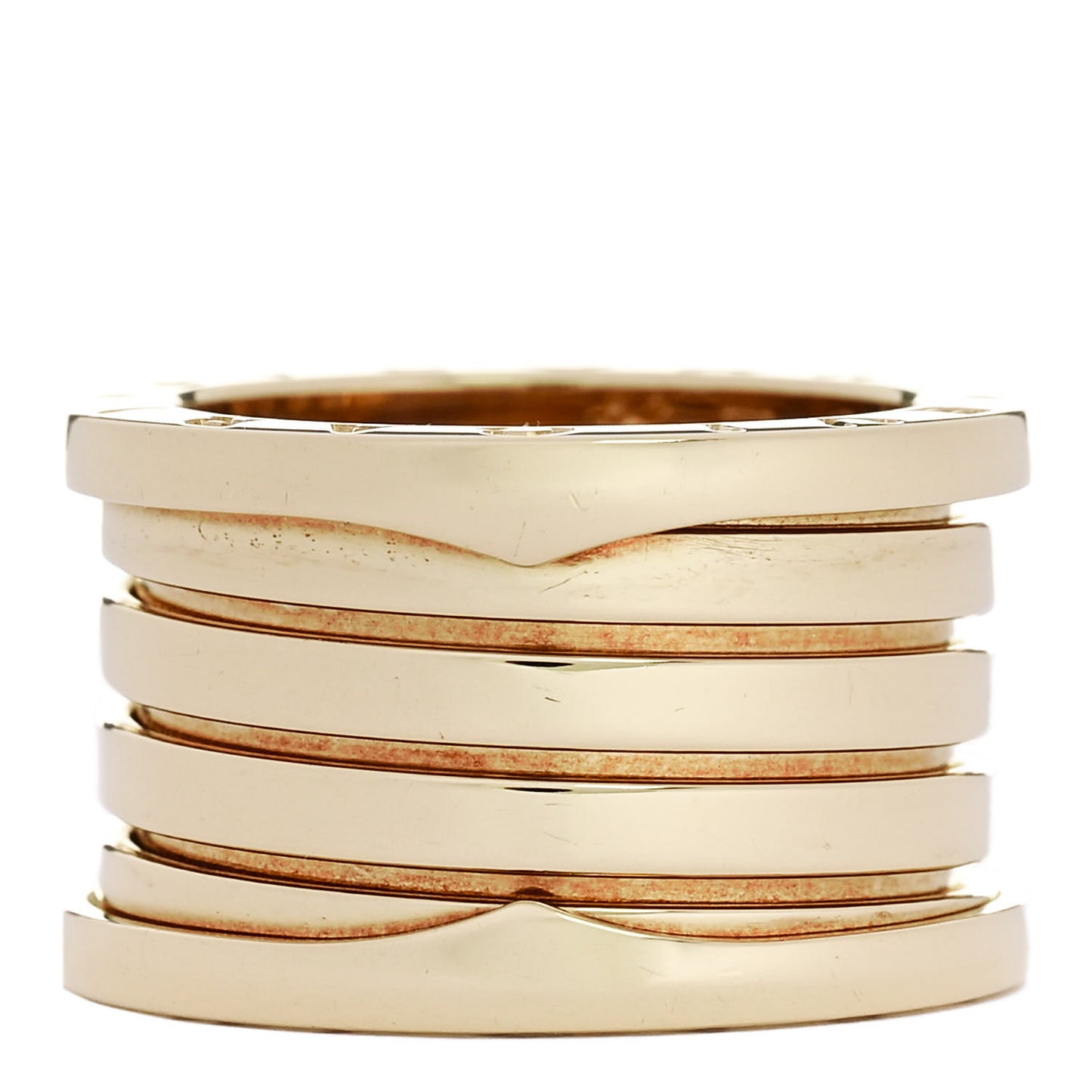 18K Yellow Gold B.Zero1 Four-Band Ring 52 6