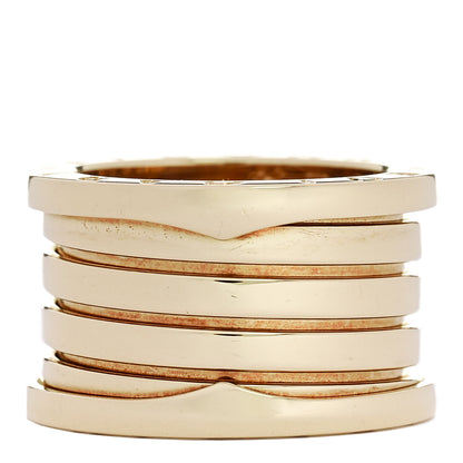 Bulgari 18K Yellow Gold B.Zero1 Four-Band Ring 52 6 3 of 4