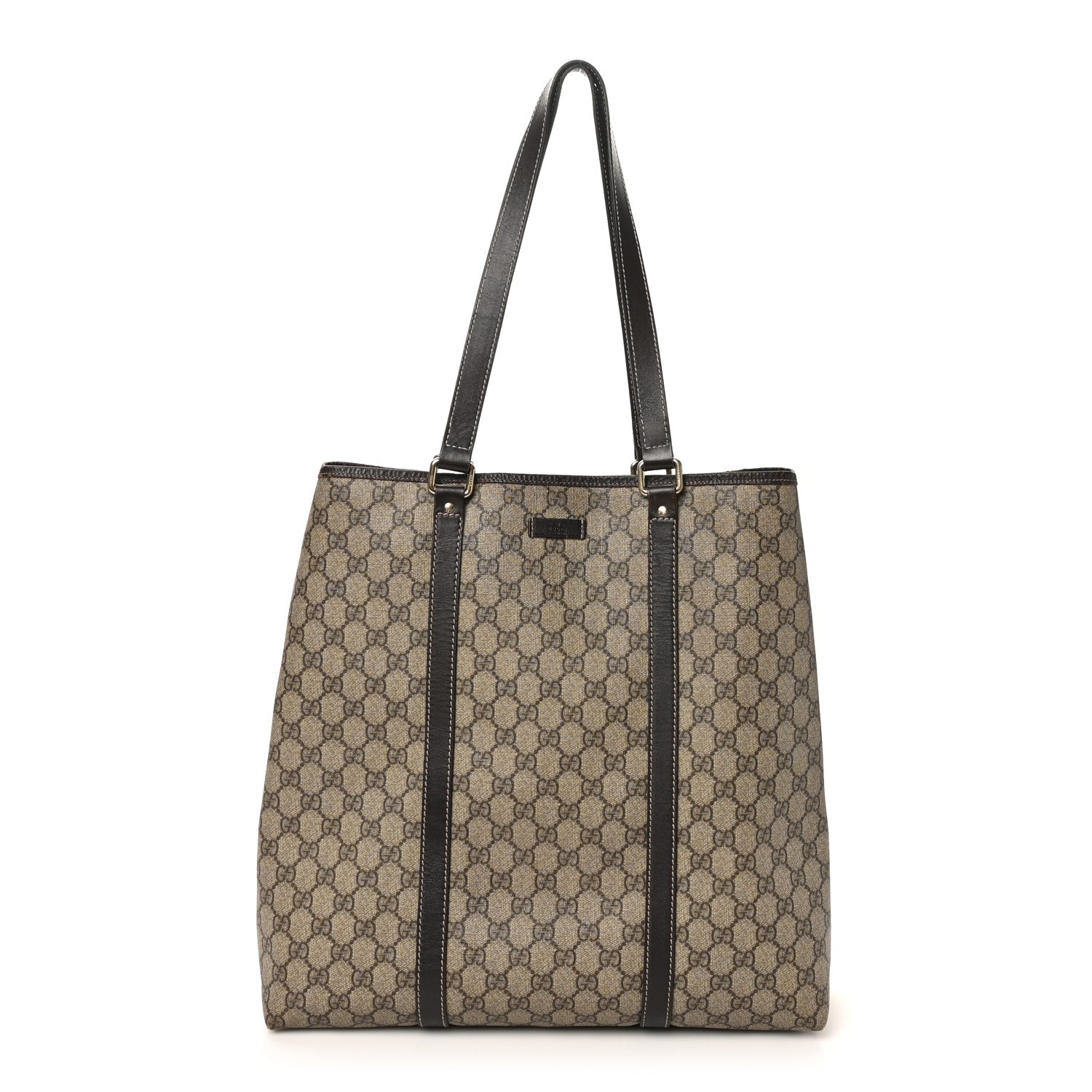 Gucci GG Plus Monogram Joy Vertical Tote Dark Brown 1 of 12