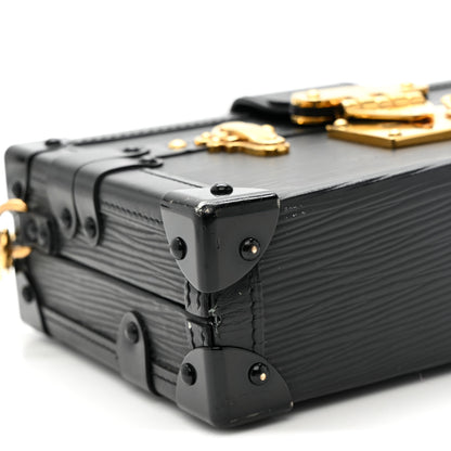 Louis Vuitton Epi Petite Malle Black 8 of 11
