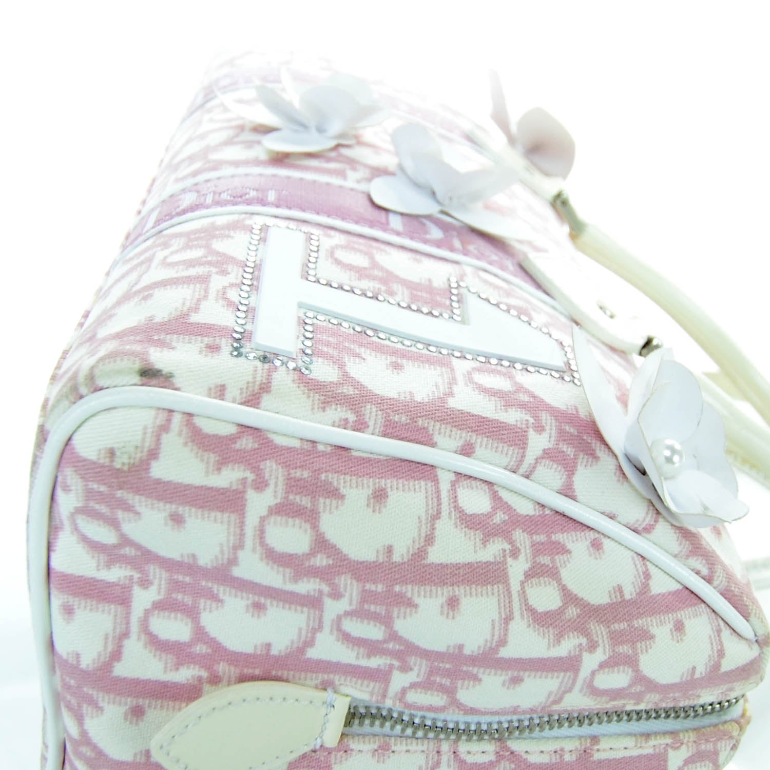 Christian Dior Monogram Girly Boston Pink 9 of 12