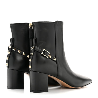 Valentino Garavani Nappa Rockstud 40mm Ankle Boots 37 Black 5 of 11