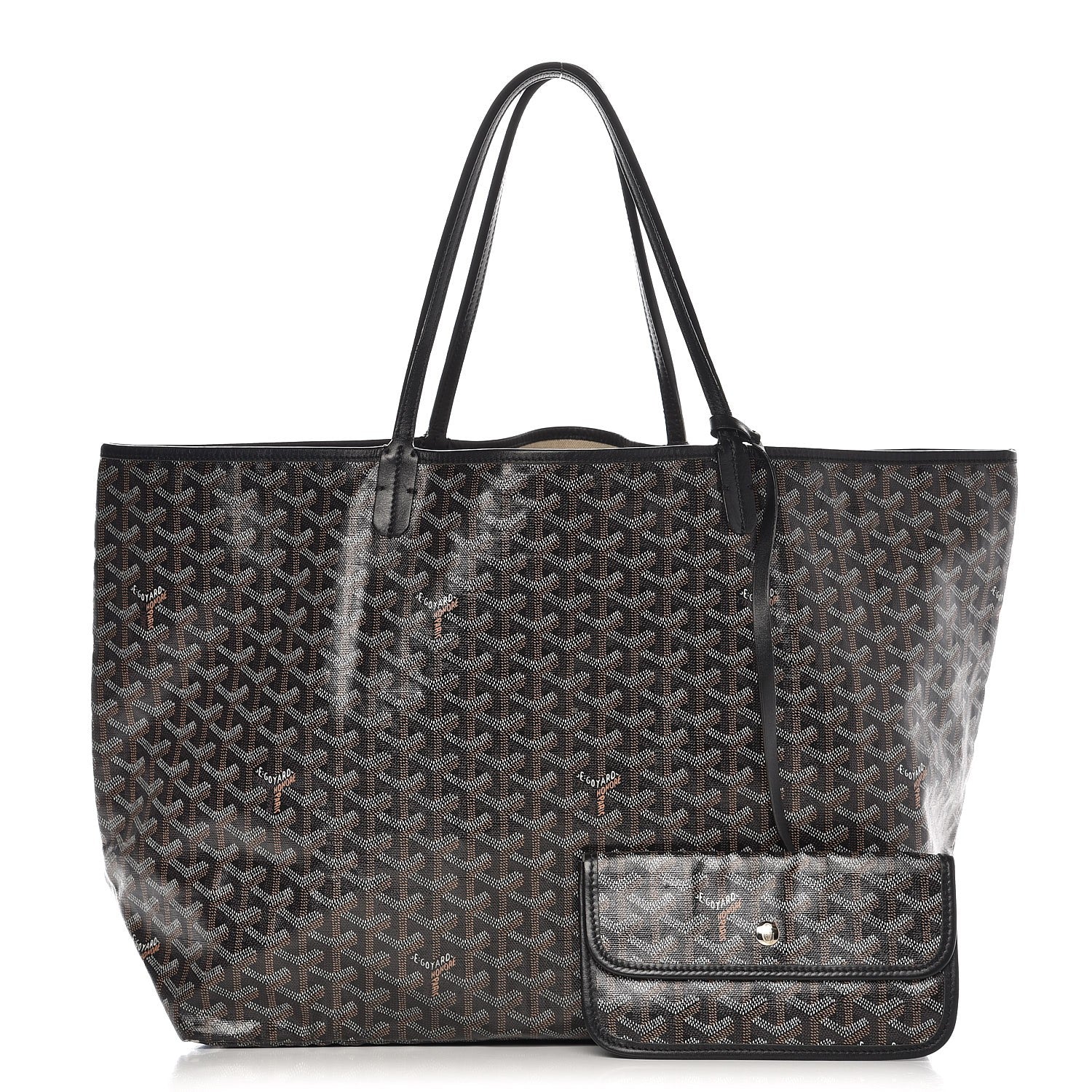 Goyard Goyardine Saint Louis GM Black 1 of 14