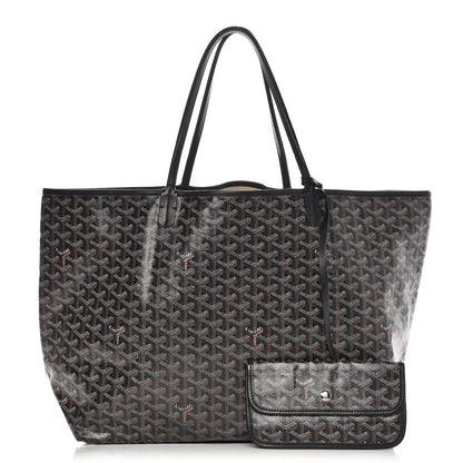 Goyard Goyardine Saint Louis GM Black 1 of 14