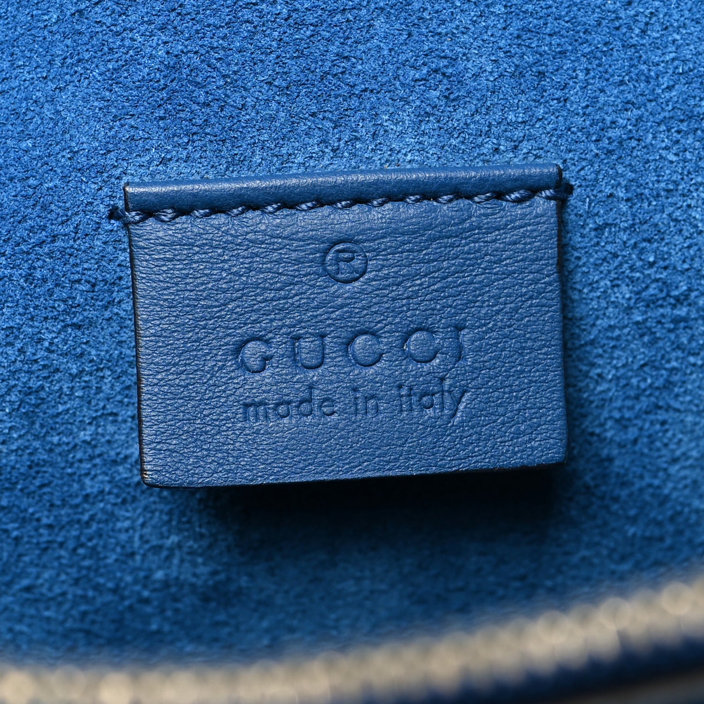 GG Supreme Monogram Embroidered Medium Dionysus Shoulder Bag Blue