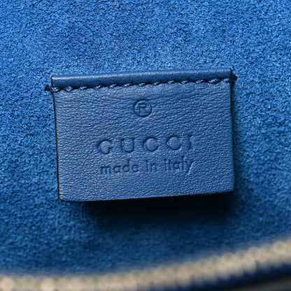 Gucci GG Supreme Monogram Embroidered Medium Dionysus Shoulder Bag Blue 7 of 13