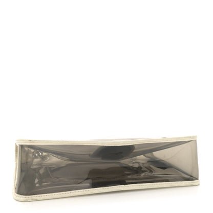 Chanel Lambskin Vinyl Large Naked Flap Silver 4 of 14