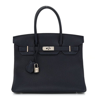 Hermes Togo Birkin 30 Bleu Nuit 1 of 11