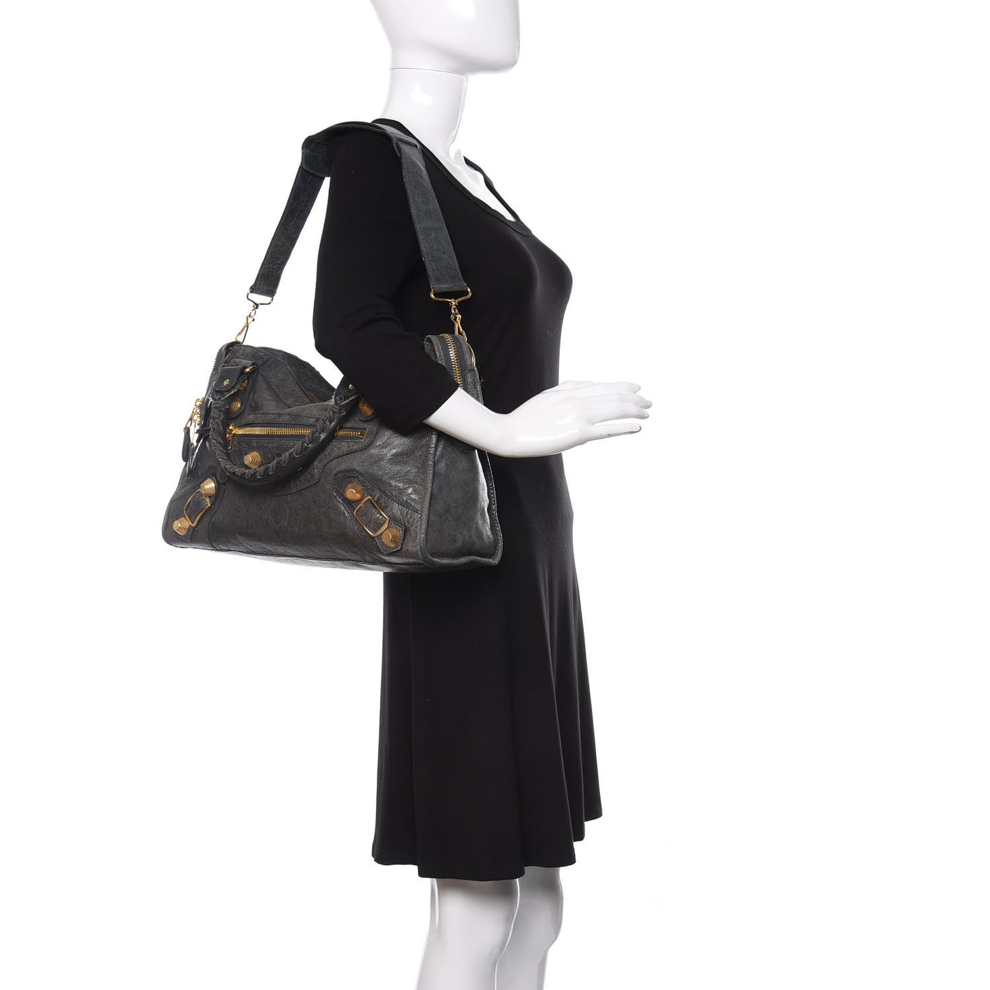 Agneau Giant 21 Gold Hardware City Anthracite