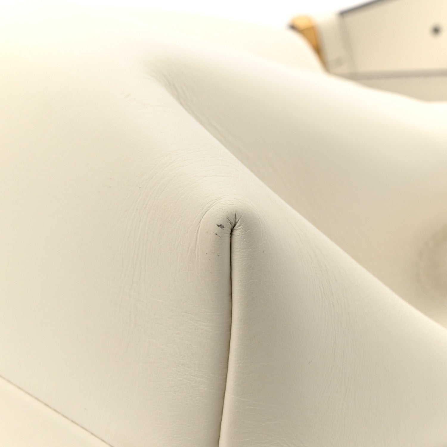 Jimmy Choo Soft Shiny Calfskin Bon Bon East West Bucket Bag Latte 9 of 13