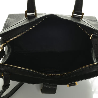 Saint Laurent Sheepskin Small Cabas ChYc Black 5 of 6