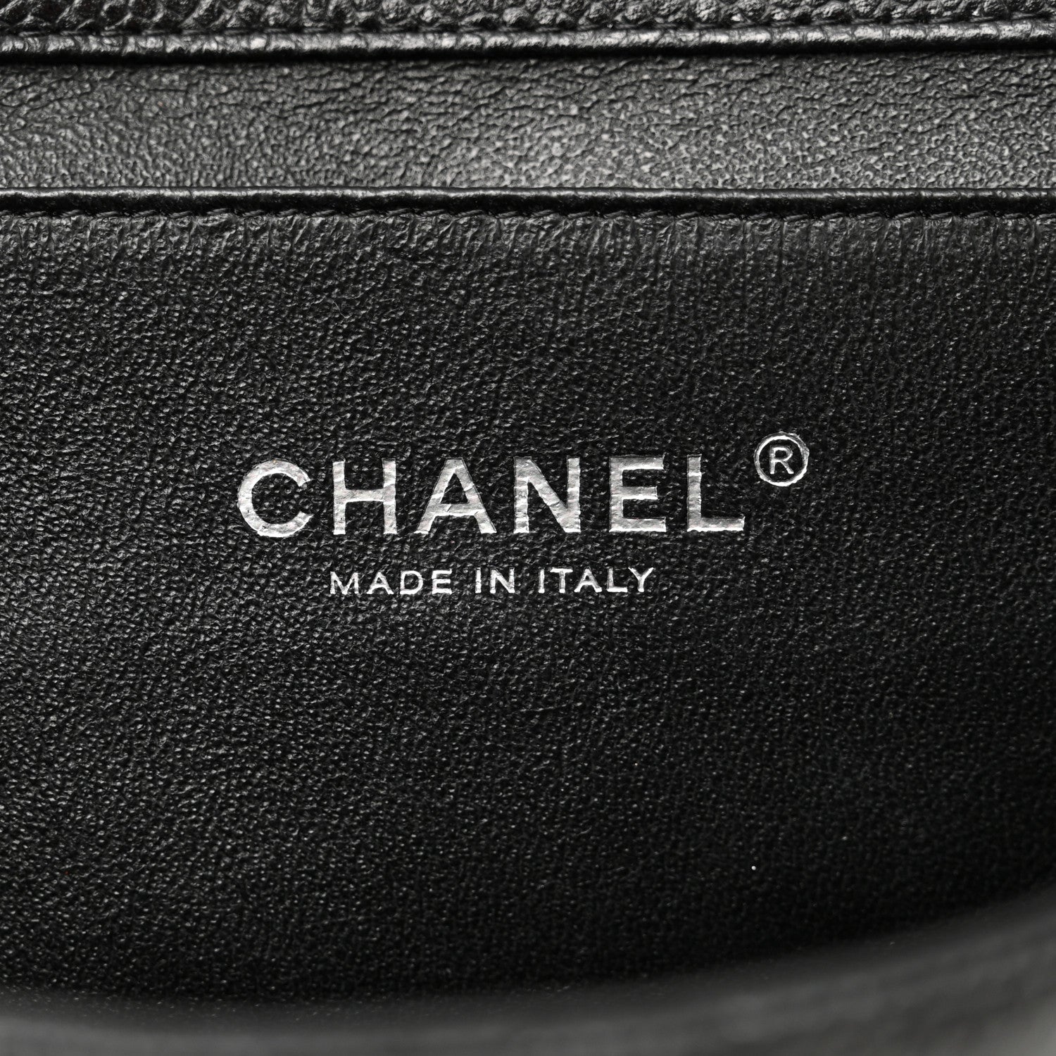 Chanel Caviar Quilted Clutch With Chain Flap Black 6 of 13