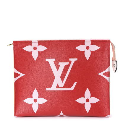 Louis Vuitton Monogram Giant Toiletry Pouch 26 Rouge 1 of 9