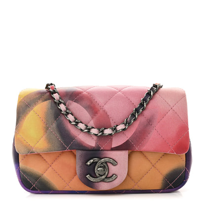 Chanel Lambskin Quilted Extra Mini Flower Power Flap Multicolor 1 of 11
