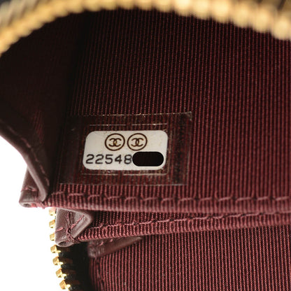 Chanel Caviar Quilted Zip Coin Purse Black 7 of 7