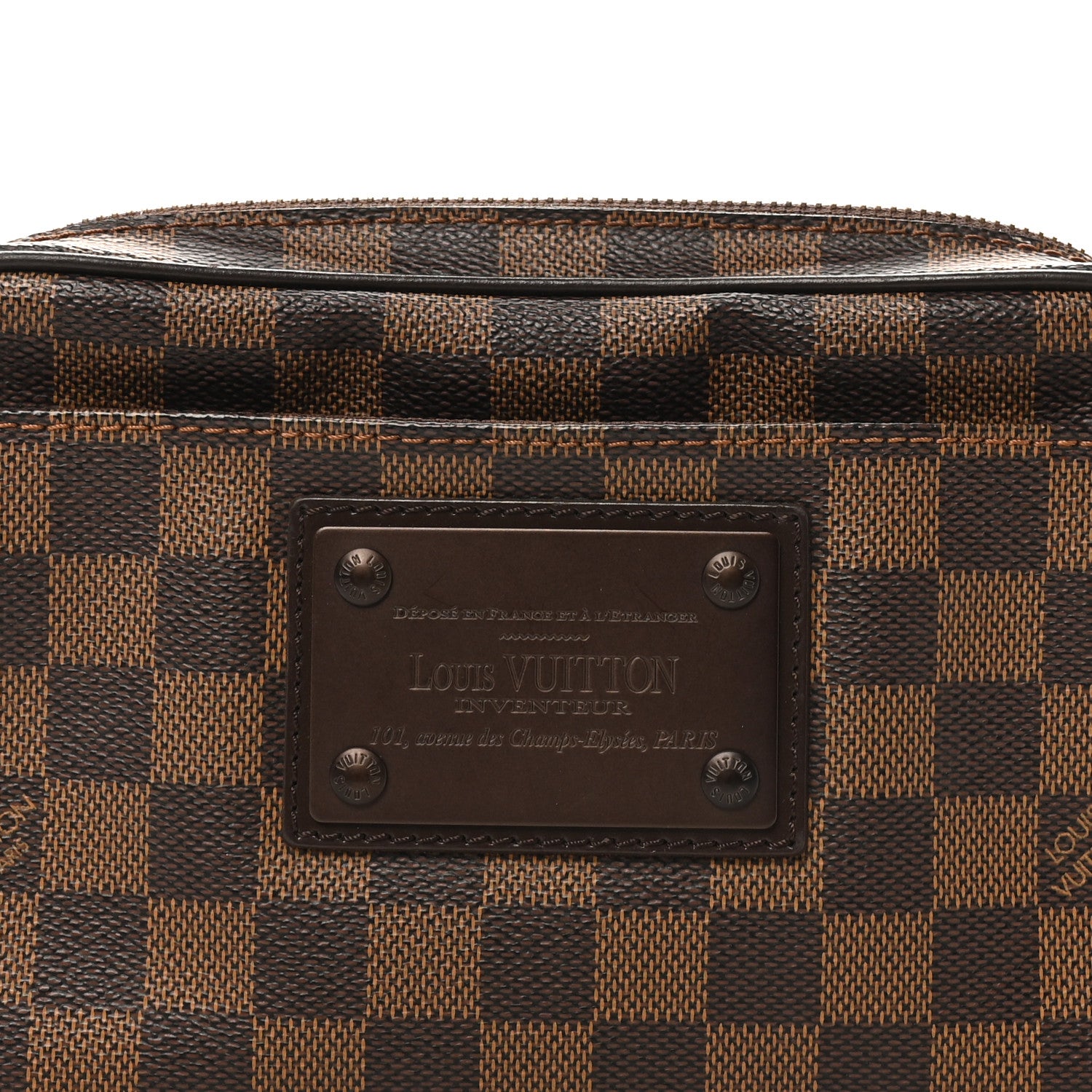 Louis Vuitton Damier Ebene Brooklyn Bum Bag 1829876 – FASHIONPHILE