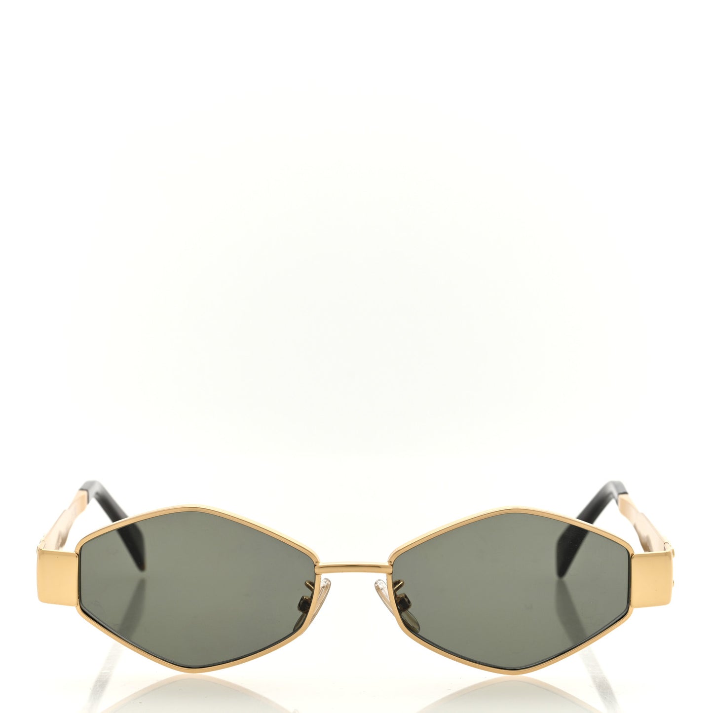 Metal Triomphe 02 Sunglasses CL40254U Gold Green
